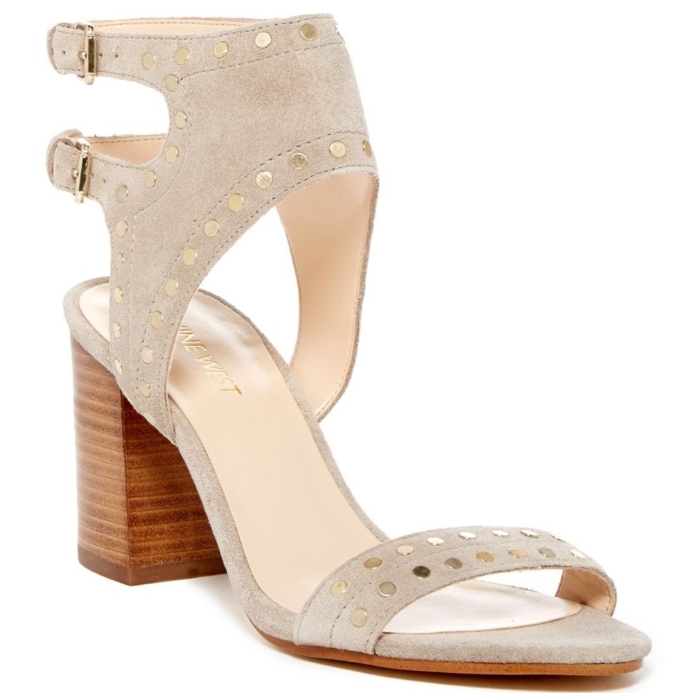 Nine West Gailon Studded Buckle Sandal